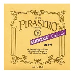 Pirastro VIOLIN EUDOXA E    BALL STEEL/ALUMINUM MITTEL ENVELOPE