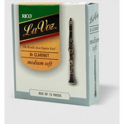Rico La Voz B klarinet plátok Medium
