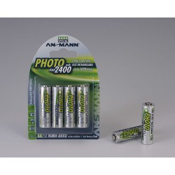 Ansmann NiMH Mignon AA 2400 Photo - 4 blister