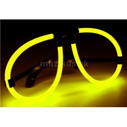 Svítící brýle žlutá (Light&Glow)