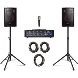 ALESIS PA SYSTEM IN A BOX BUNDLE