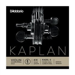 D´ADDARIO - BOWED Kaplan Golden Spiral Solo Loop End Violin K420L-3