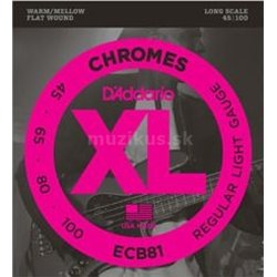 D'ADDARIO ECB81 Chromes Regular Light - .045 - .100