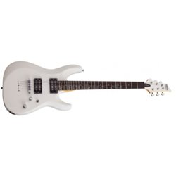 SCHECTER C-6 Deluxe FR Satin White