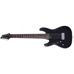 SCHECTER C-8 Deluxe LH Satin Black