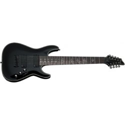 SCHECTER Hellraiser C-8, Rosewood Fingerboard - Black