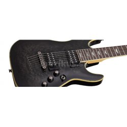 SCHECTER Omen Extreme 7, Rosewood Fingerboard - Transparent Black 2