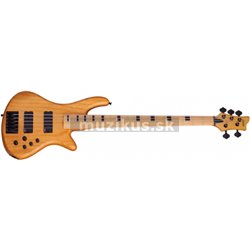 SCHECTER Stiletto-5 Session, Maple Fingerboard - Aged Natural Satin