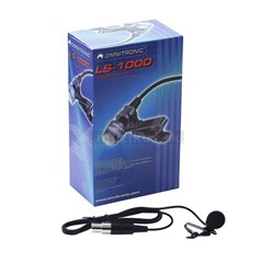 Omnitronic LS-1000 XLR, klopový mikrofón mini XLR 