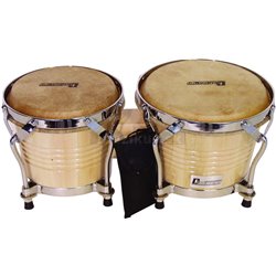 Dimavery BG-67 bonga, 6,5 "+ 7,5", prírodné  2