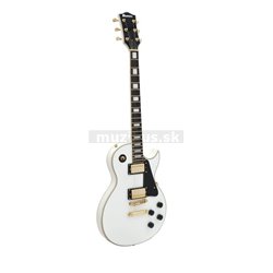 Dimavery LP-520 elektrická kytara, bílá