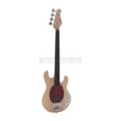 Dimavery MM-501 E-Bass, Fretless, bezpražcová basgitara 