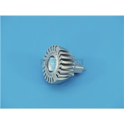 12V MR-16 GU-5.3 Omnilux, 3W LED zelená, chladič  2