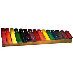 Stagg XYLO-J15 RB, xylofon, 15 barevných kamenů