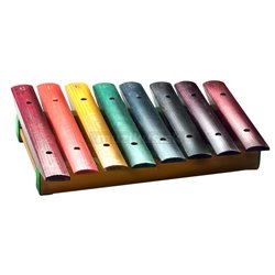 Stagg XYLO-J8 RB, xylofon, 8 barevných kamenů