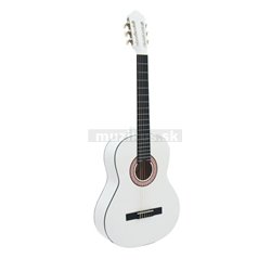 Dimavery AC-303 klasická kytara, bílá
