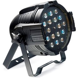 Stagg LED PAR MLZ-18x3W studená/teplá biela, čierny  2