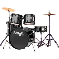Stagg TIM122B BK, bicie sada, čierna 
