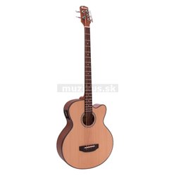 Dimavery AB-455 Acoustic-Bass, 5-string, nature