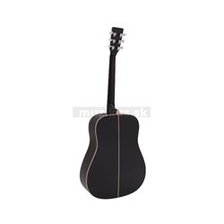Dimavery STW-40 Western guitar, black 2