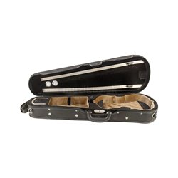 Ideal violin case, violin-shaped
