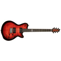 GODIN LGXT SA Cognac Burst Flame AA 2
