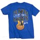 GIBSON Played By The Greats T-Shirt Royal Blue M