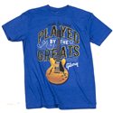 GIBSON Played By The Greats T-Shirt Royal Blue XL