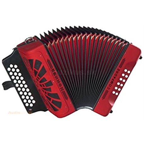 HOHNER Compadre FBbEb, red
