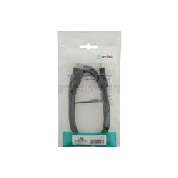 AV:link kabel 1x HDMI samec - 1x HDMI samec, 1m