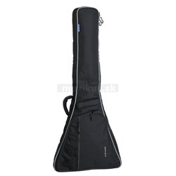 GEWA Gig Bag Kytara Economy 12 E-kytara, Flying-V-černá 