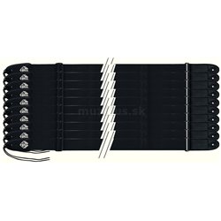 GEWA Popruh pro kytaru F&S Nylon Edition 10 ks, černá 