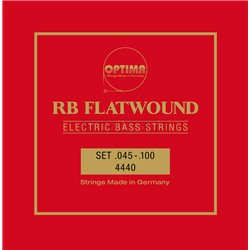 Optima Optima struny pro E-bas Optima 4440 RB RB Rickenbacker Flatwound Satz 4-str. 4440.L