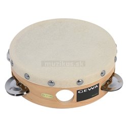 GEWA Tamburína Tradičně se zvonky 6"  2