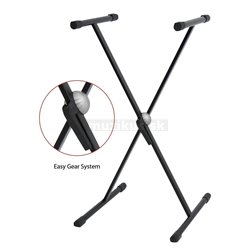 GEWA Stojánek pro Keyboard Easy Gear System VE5 černá KS-40B 2