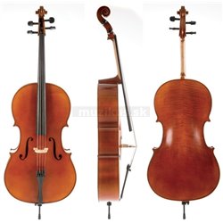 GEWA Cello Allegro-VC1 4/4 bez Setup, připravená kobylka