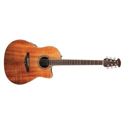Ovation E – akustická kytara Celebrity Standard Plus Mid Cutaway Figured Koa CS24P-FKOA