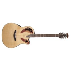 Ovation E – akustická kytara Celebrity Elite Mid Cutaway Natural CE44-4