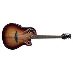 Ovation E – akustická kytara Celebrity Elite Plus Super Shallow Koa Burst CE48P-KOAB