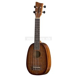 GEWA Pineapple Ukulele Manoa Kaleo K-PA-WHISKY Sopran Sapelli matt