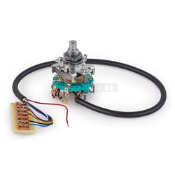 MEC Rotary Switch Module, 6-Position, 9-Pole, with cable - pre-wired for Framus AK74