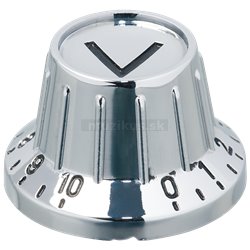 Framus Vintage - Volume Knob Set, Silver, 2 pcs.