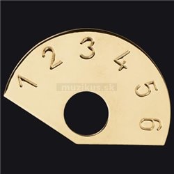 Framus Vintage - 6 Position Control Plate / Gold