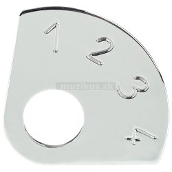 Framus Vintage - 4 Position Control Plate / Chrome