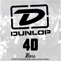 Dunlop Bass Stainless Steel - Bass Single String, .040