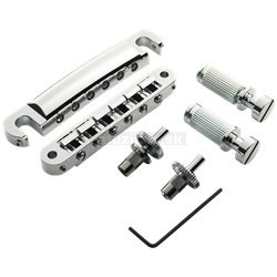 TonePros LPS02 - Bridge and Tailpiece Set - Chrome