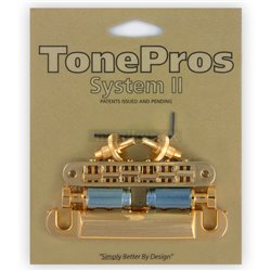 TonePros LPS02 - Bridge and Tailpiece Set - Gold