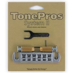 TonePros AVT2M - Wraparound Bridge - Chrome