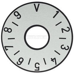 Framus Vintage - Volume Plate / Silver