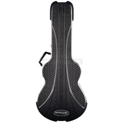 RockCase - Premium Line - Hollow Body Electric Guitar ABS Case, curved - Black, 4 pcs. 2